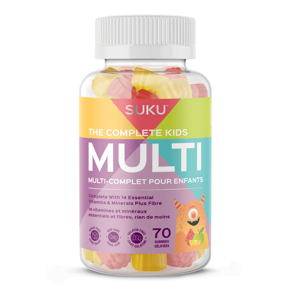 Suku The Complete Kids Multi - 60 Gummies - Nature's Source Inc