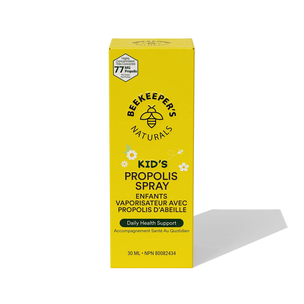 BeeKeepers Naturals - Bee Propolis Throat Spray for Kids - 30ml - Nature's Source Inc