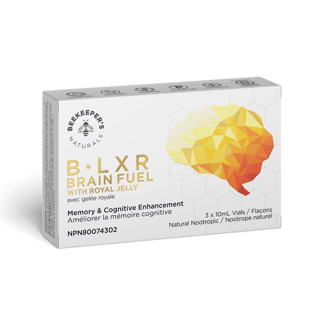 Beekeepers Naturals BLXR - Brain Fuel With Royal Jelly - 10ml - Nature's Source Inc