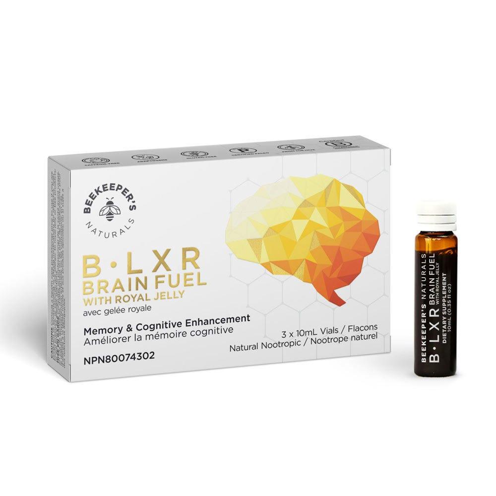 Beekeepers Naturals BLXR - Brain Fuel With Royal Jelly - 10ml - Nature's Source Inc
