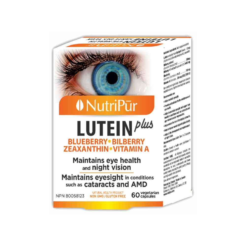 Nutipur Lutein Plus 60ct - Nature's Source Inc