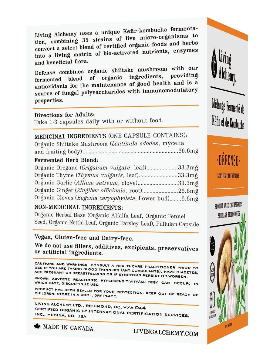Living Alchemy Defense - 60 Veg Capsules - Nature's Source Inc