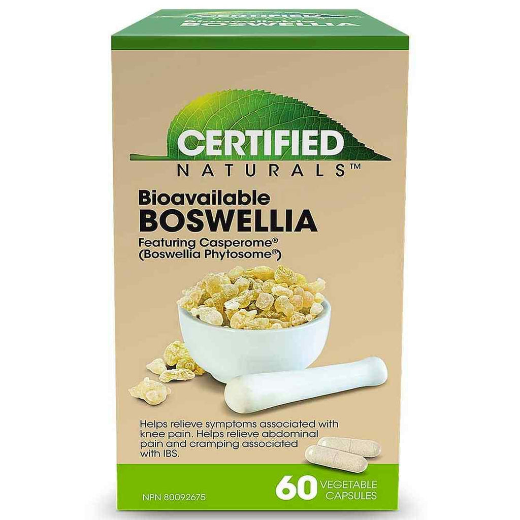 Certified Naturals Bioavailable Boswellia (60 VegCaps) - Nature's Source Inc
