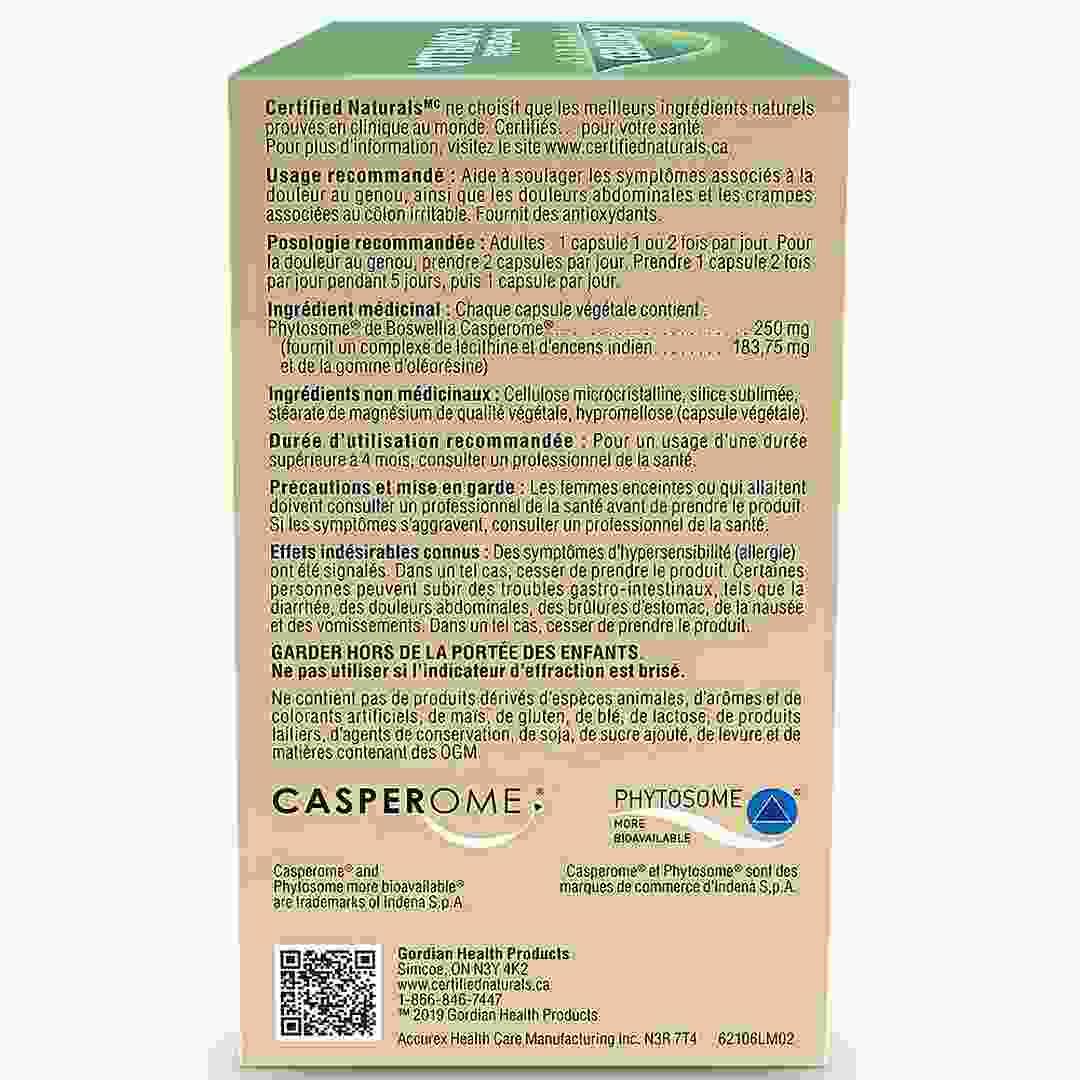 Certified Naturals Bioavailable Boswellia (60 VegCaps) - Nature's Source Inc