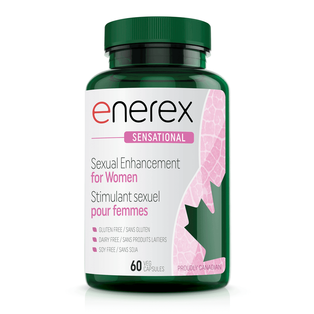 Enerex Sensational 60 Capsules - Sexual Enhancement For Women, Improve Desire, Balance Hormones, Relieve Nervousness, Reinforce Physical Strength - Nature's Source Inc