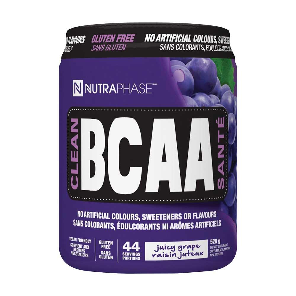 Nutraphase Clean BCAA Juicy Grape 528g - Nature's Source Inc