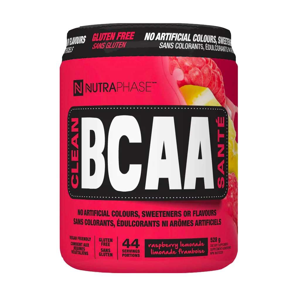 Nutraphase Clean BCAA Raspberry Lemonade 528g - Nature's Source Inc