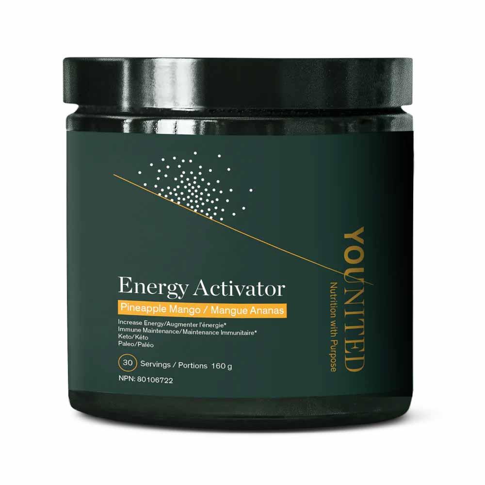 Younited Energy Activator Pineapple Mango 160g - Nature's Source Inc