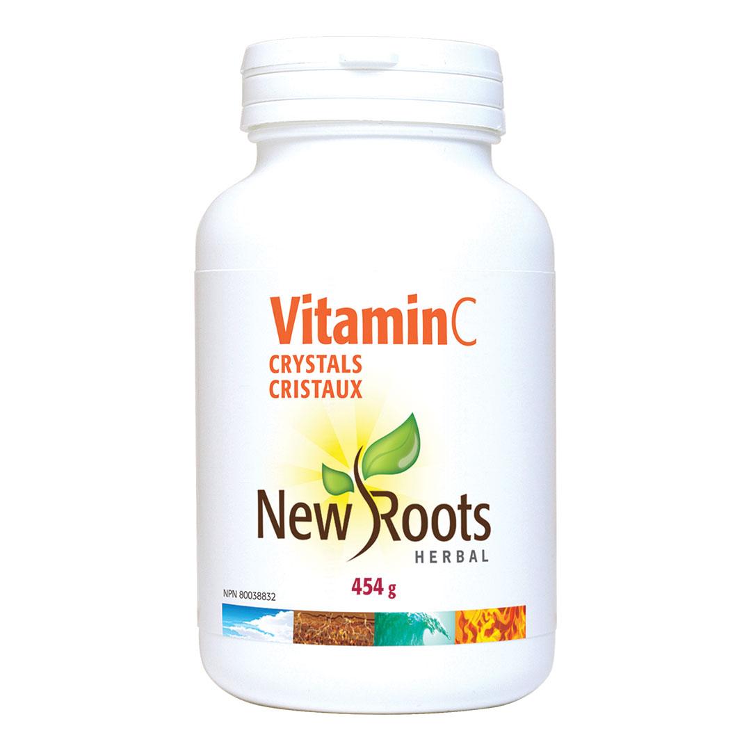 New Roots Vitamin C Crystals 454 G - Nature's Source Inc