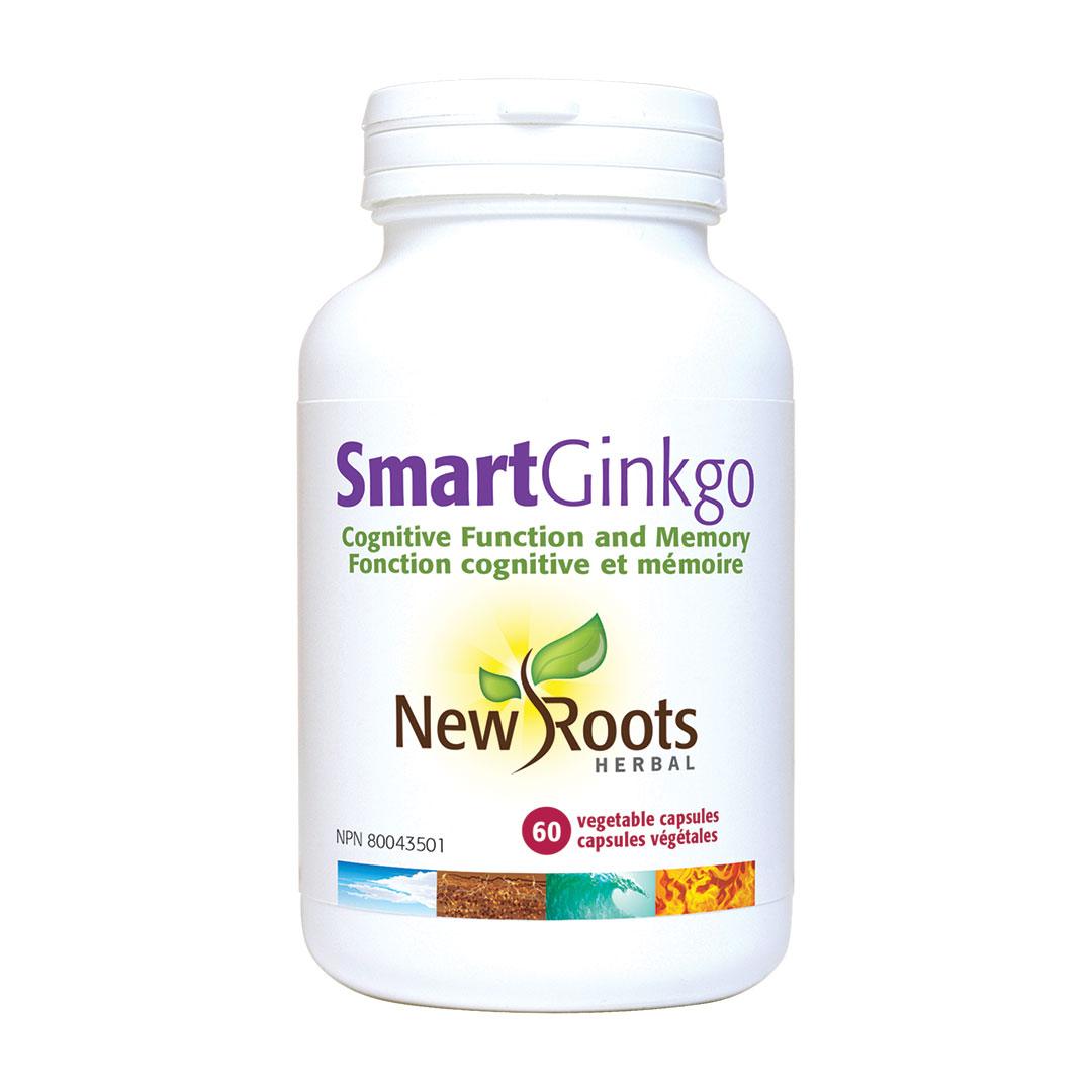 New Roots Smart Ginkgo 60C - Nature's Source Inc