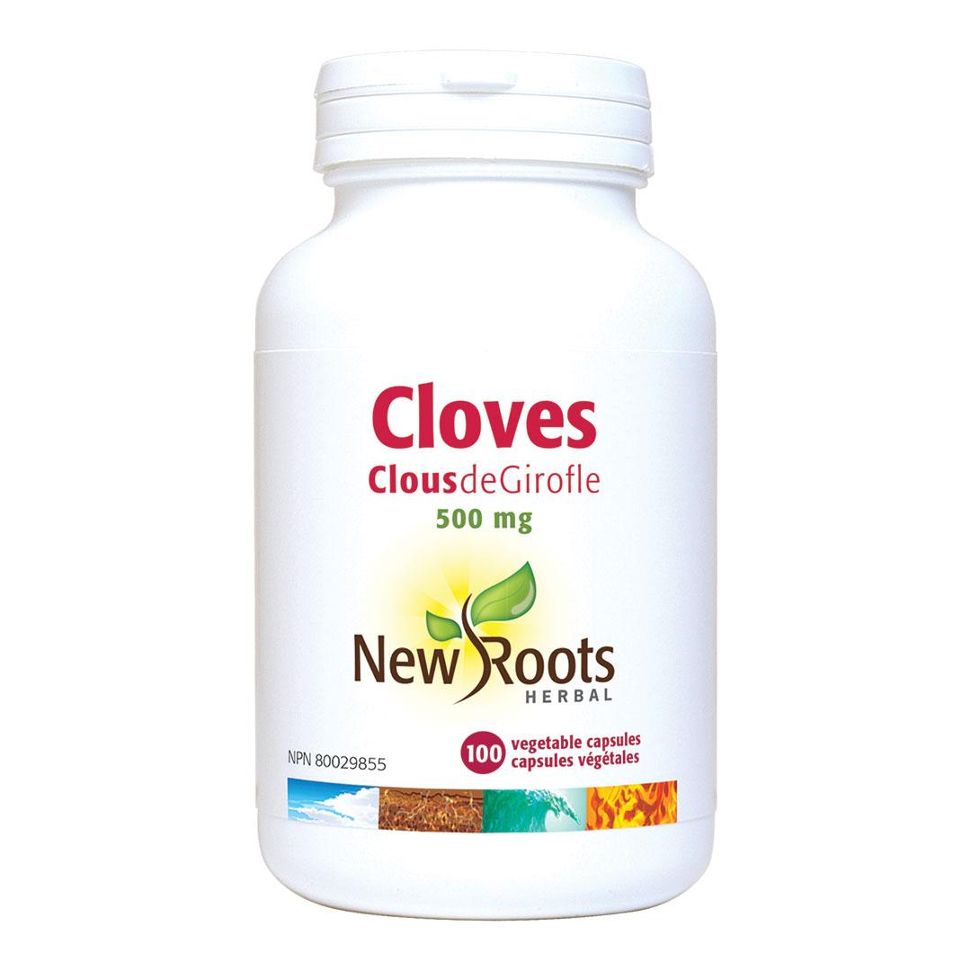 New Roots Cloves 500 Mg 100C - Nature's Source Inc
