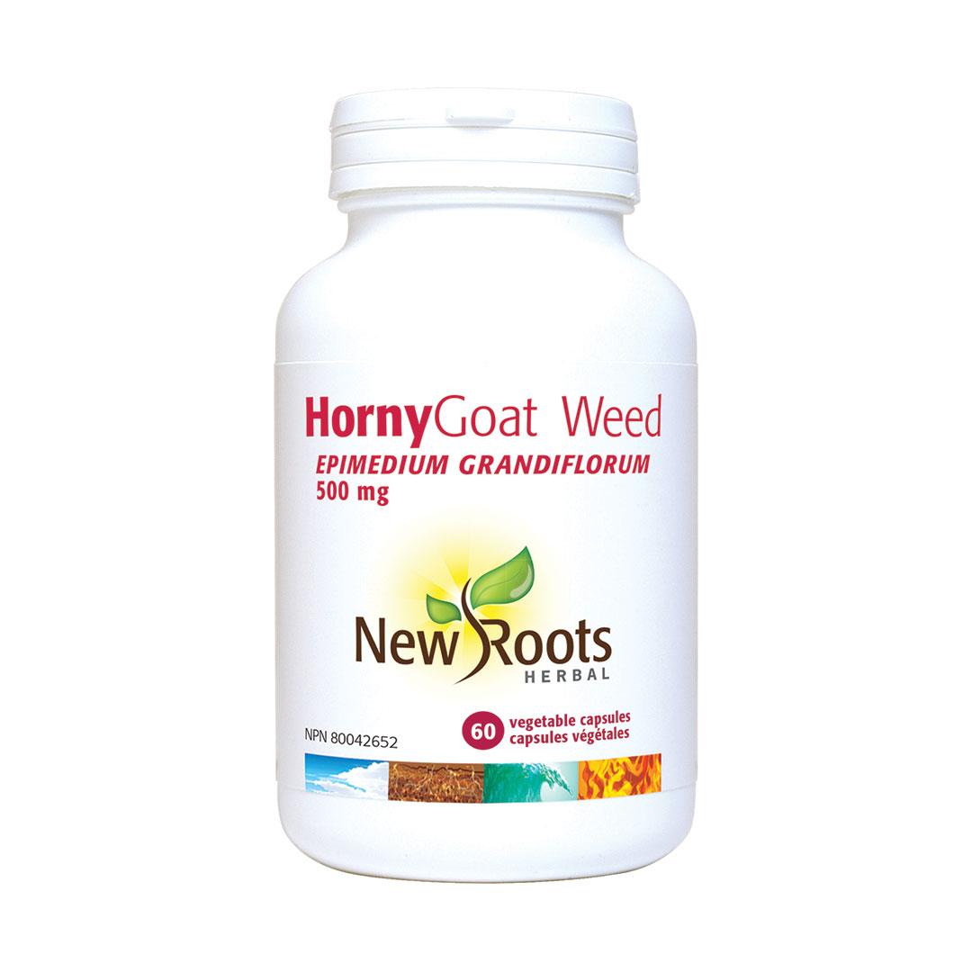 New Roots Horny Goat Weed 500 Mg 60C - Nature's Source Inc