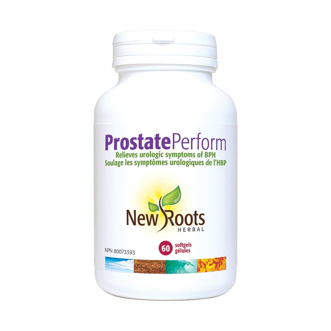 New Roots Prostate Perform Certified Organic (60 Softgels) - Nature's Source Inc