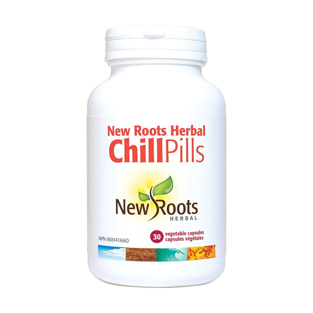 New Roots Chill Pills by New Roots Herbal - 30 Capsules - Nature's Source Inc