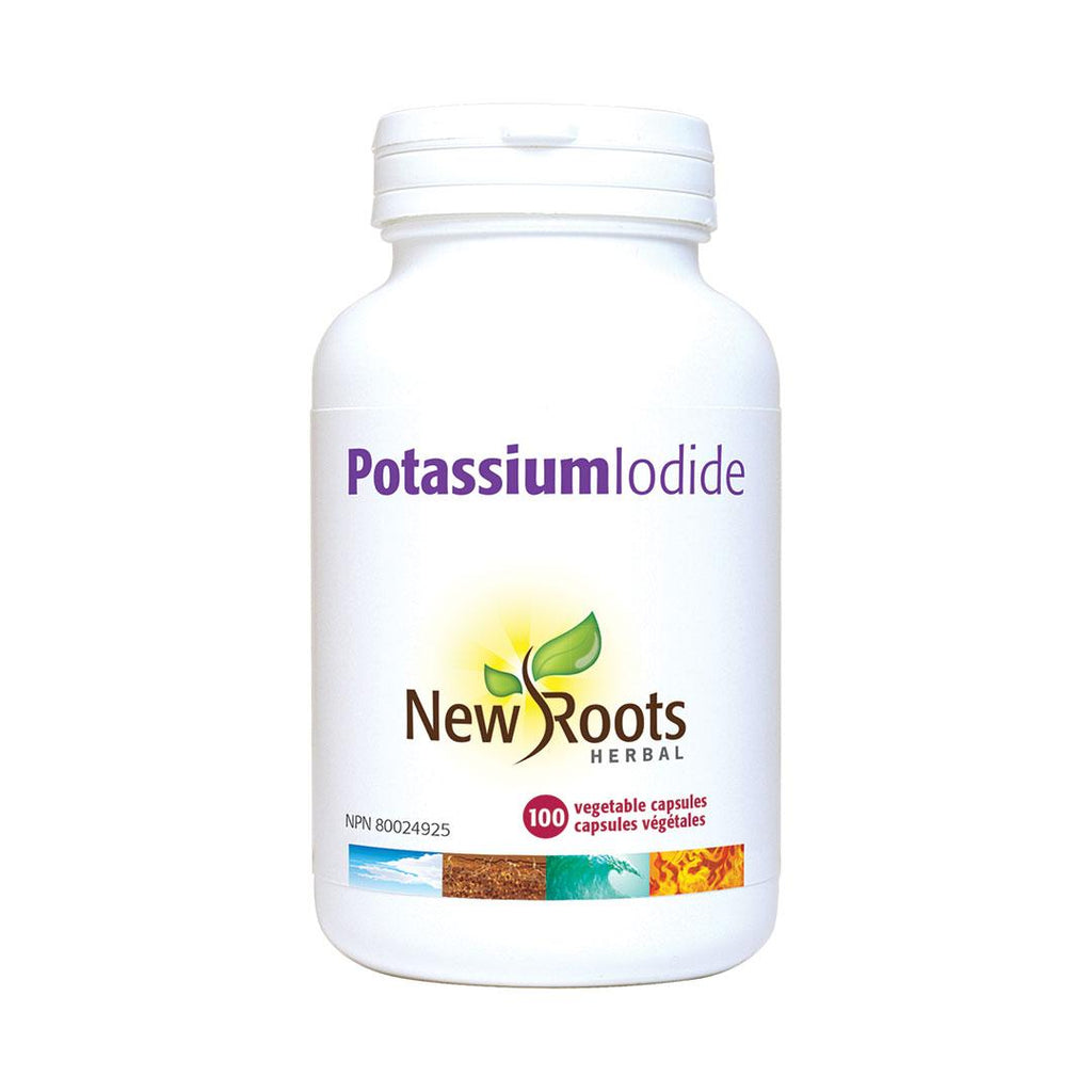 New Roots Herbal Potassium Iodide - 100 Veg Capsules - Nature's Source Inc
