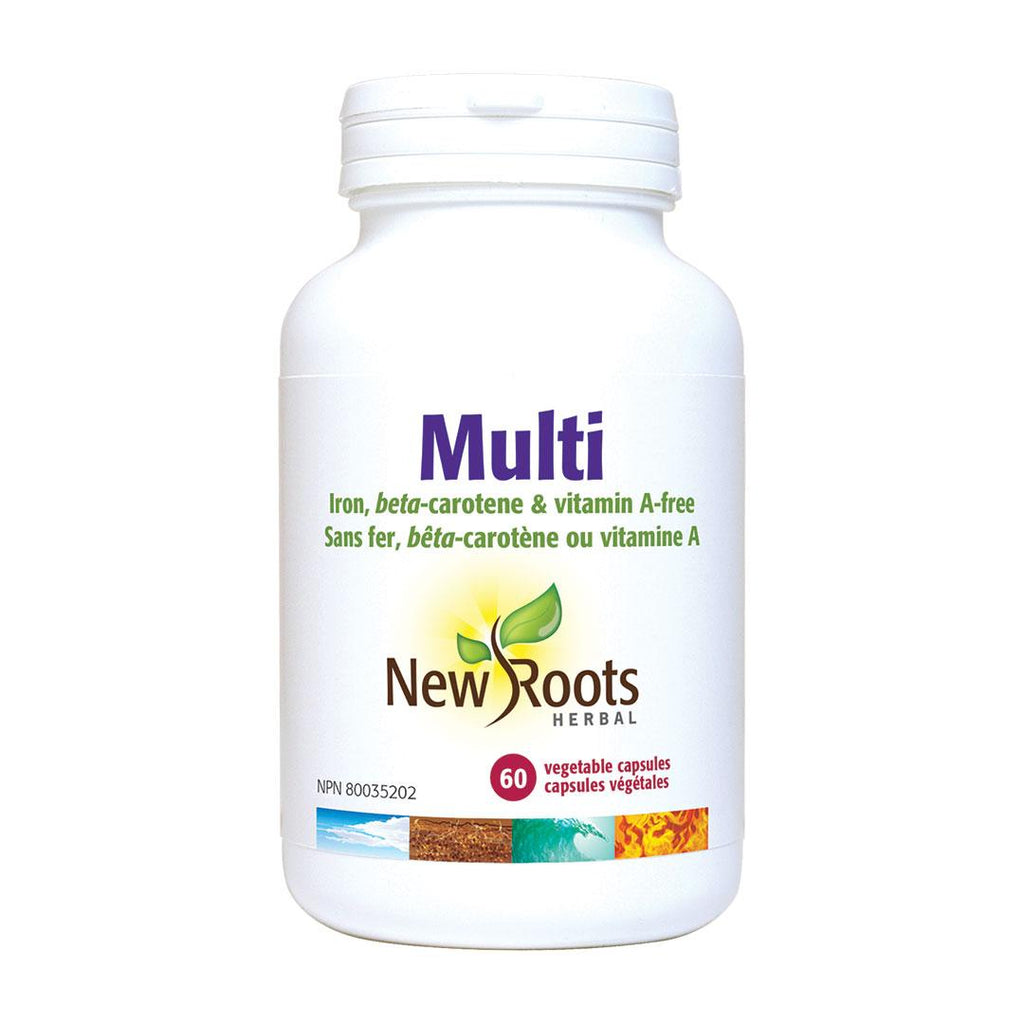 New Roots Herbal Multi (Vitamin & Mineral Formula) - 60 Veg Capsules - Nature's Source Inc