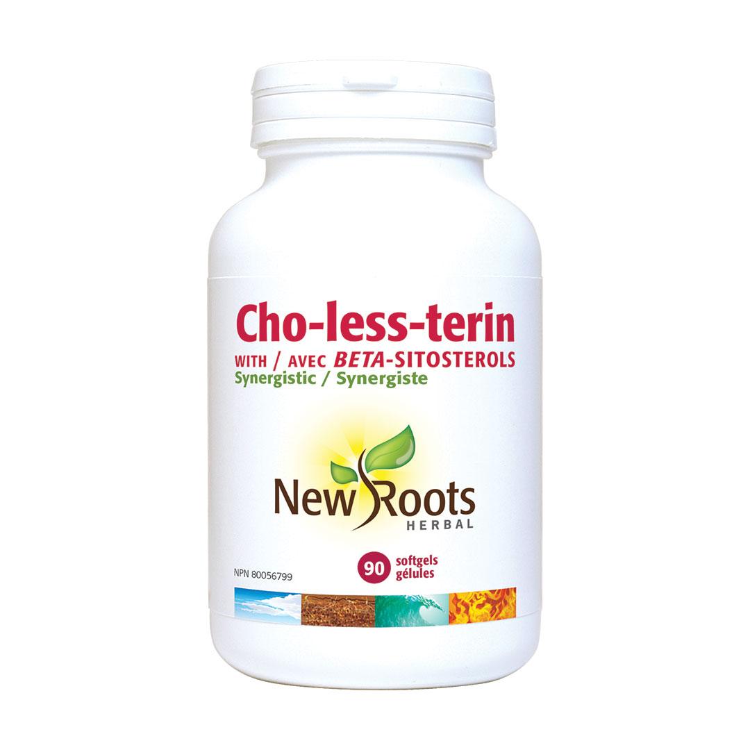 New Roots Herbal Cho - Less - Terin (Cholesterol Support) - 90 Softgels - Nature's Source Inc