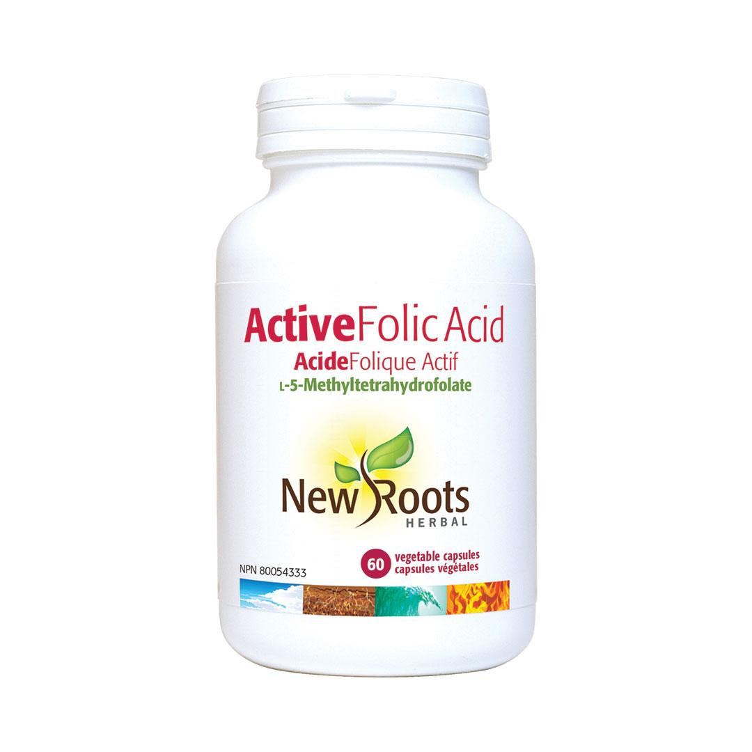 New Roots Active Folic Acid 60C - Nature's Source Inc
