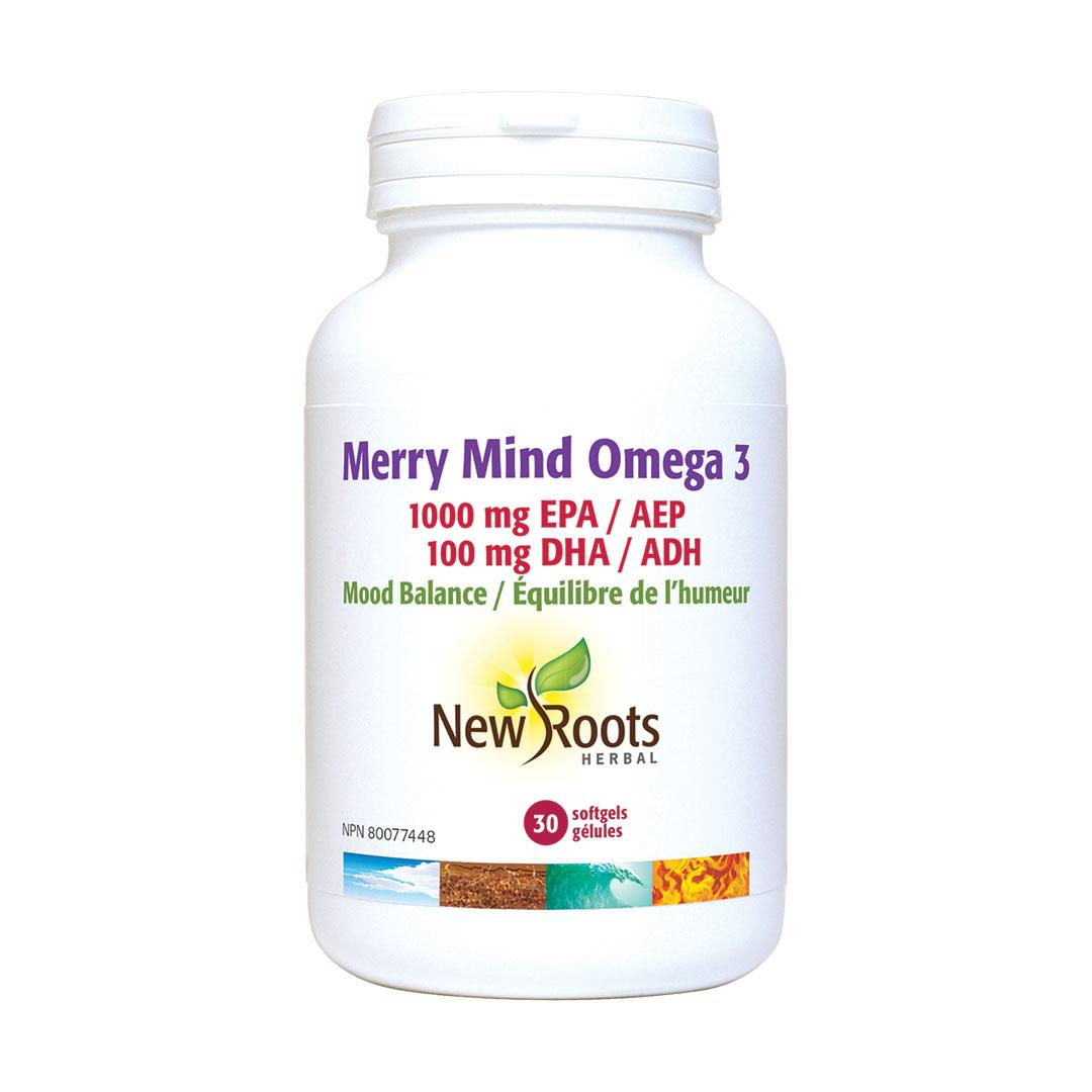 New Roots Omega Mood EPA 1000g - Nature's Source Inc