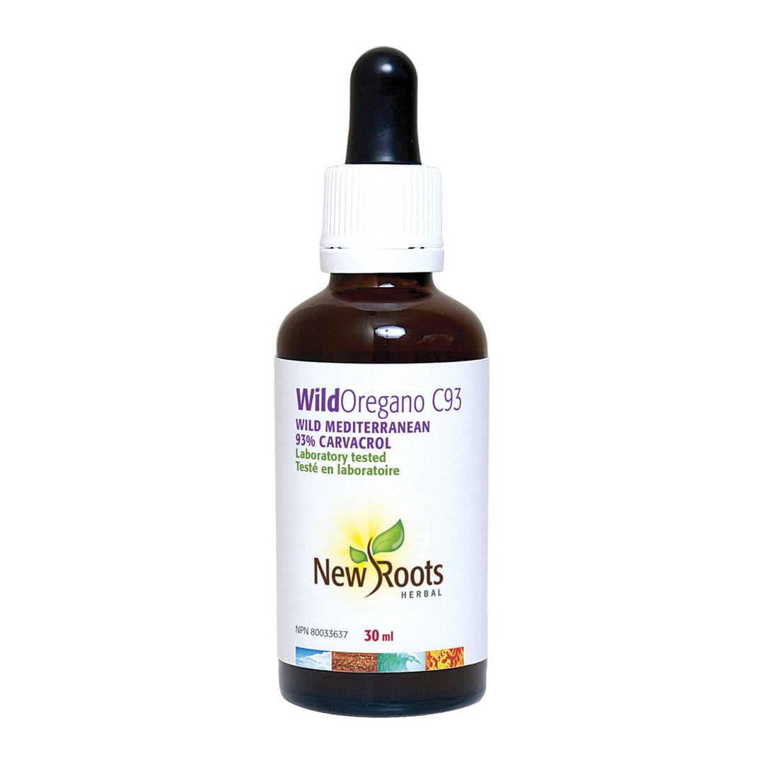 New Roots Herbal Wild Mediterranean Wild Oregano C93 - 30ml - Nature's Source Inc