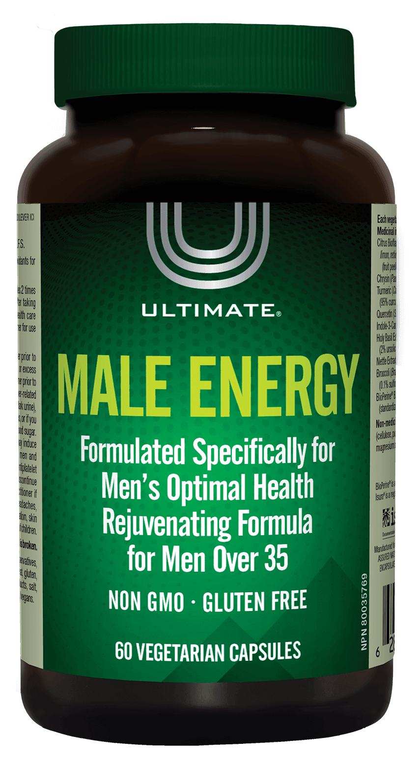 Brad King Ultimate Male Energy 60 Vegan Capsules - Nature's Source Inc