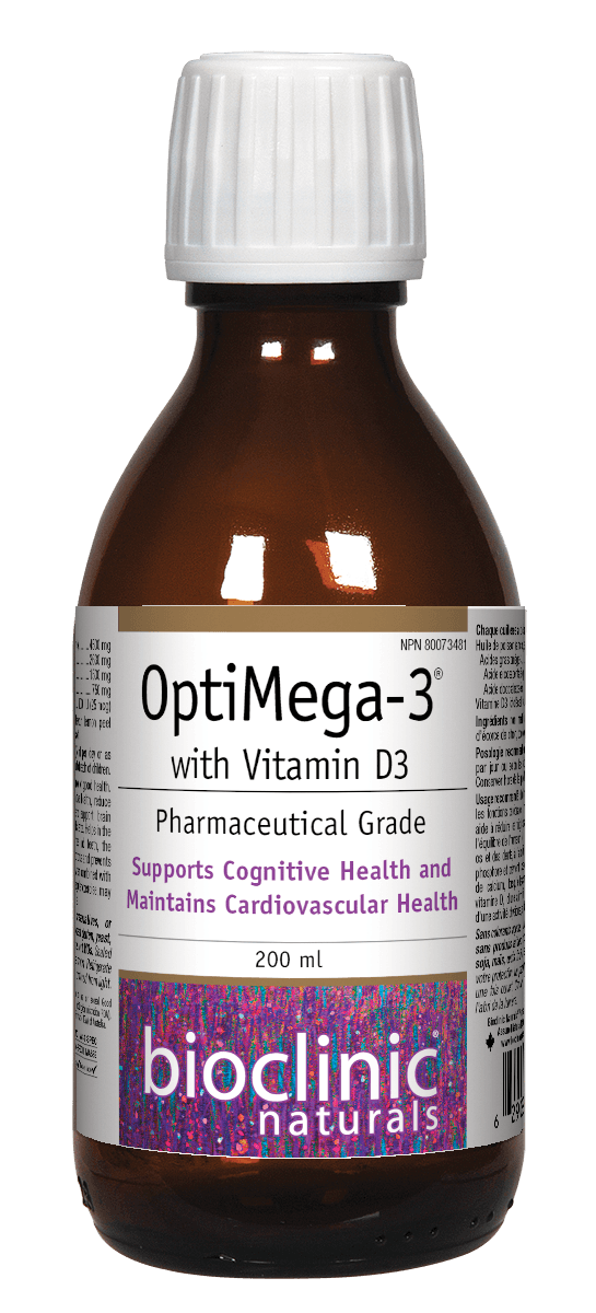 Bioclinic Naturals Omega3 With Vitamin D3 200ml - Nature's Source Inc