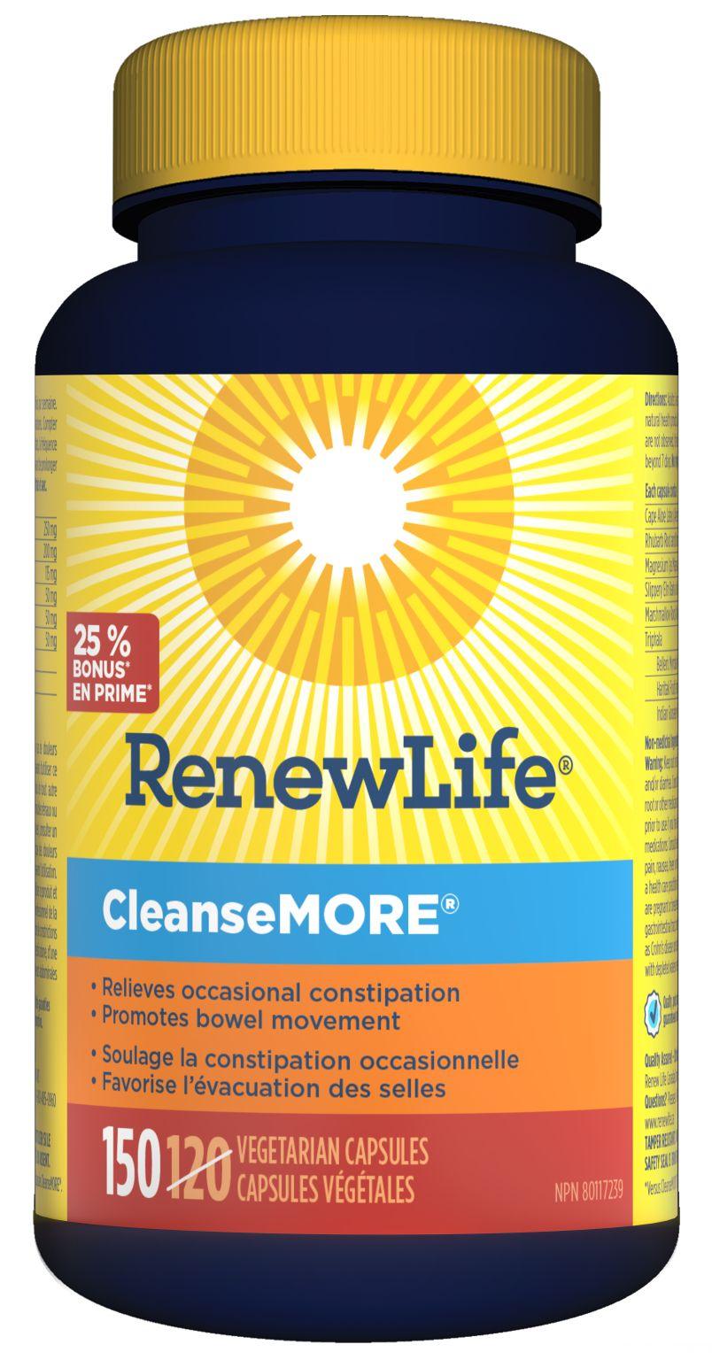 Renew Life CleanseMORE Bonus 150ct - Nature's Source Inc