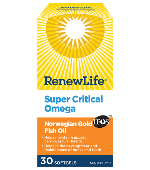 Renew Life N/G Super Critical Omega 30 Softgels - Nature's Source Inc