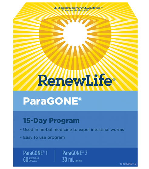 Renew Life ParaGONE 15 - Day Cleansing Program Kit - Nature's Source Inc