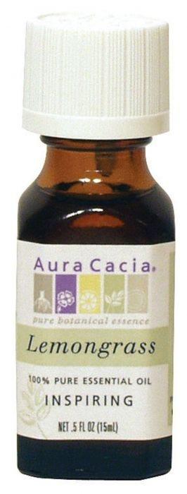 Aura Cacia Lemongrass Essential Oil 15 ml - Nature's Source Inc