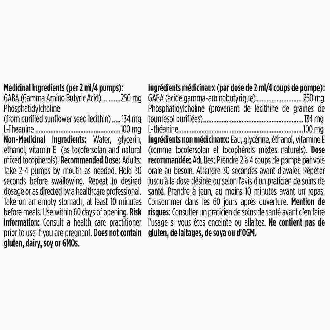 Designs for Health Liposomal GABA with L - Theanine 50 ml - Helps To Temporarily Promote Relaxation, Promote Mental And Emotional Calm Without Impairing Focus And Attention, Promote Mental Calm Without Bringing Drowsiness - Nature's Source Inc