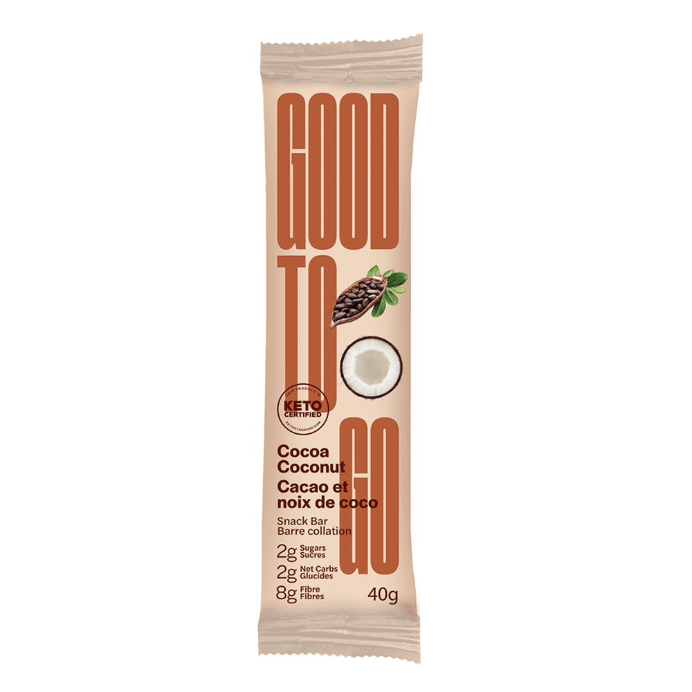 Good To Go Keto Bar Blueberry Cashew 40g - Nature's Source Inc