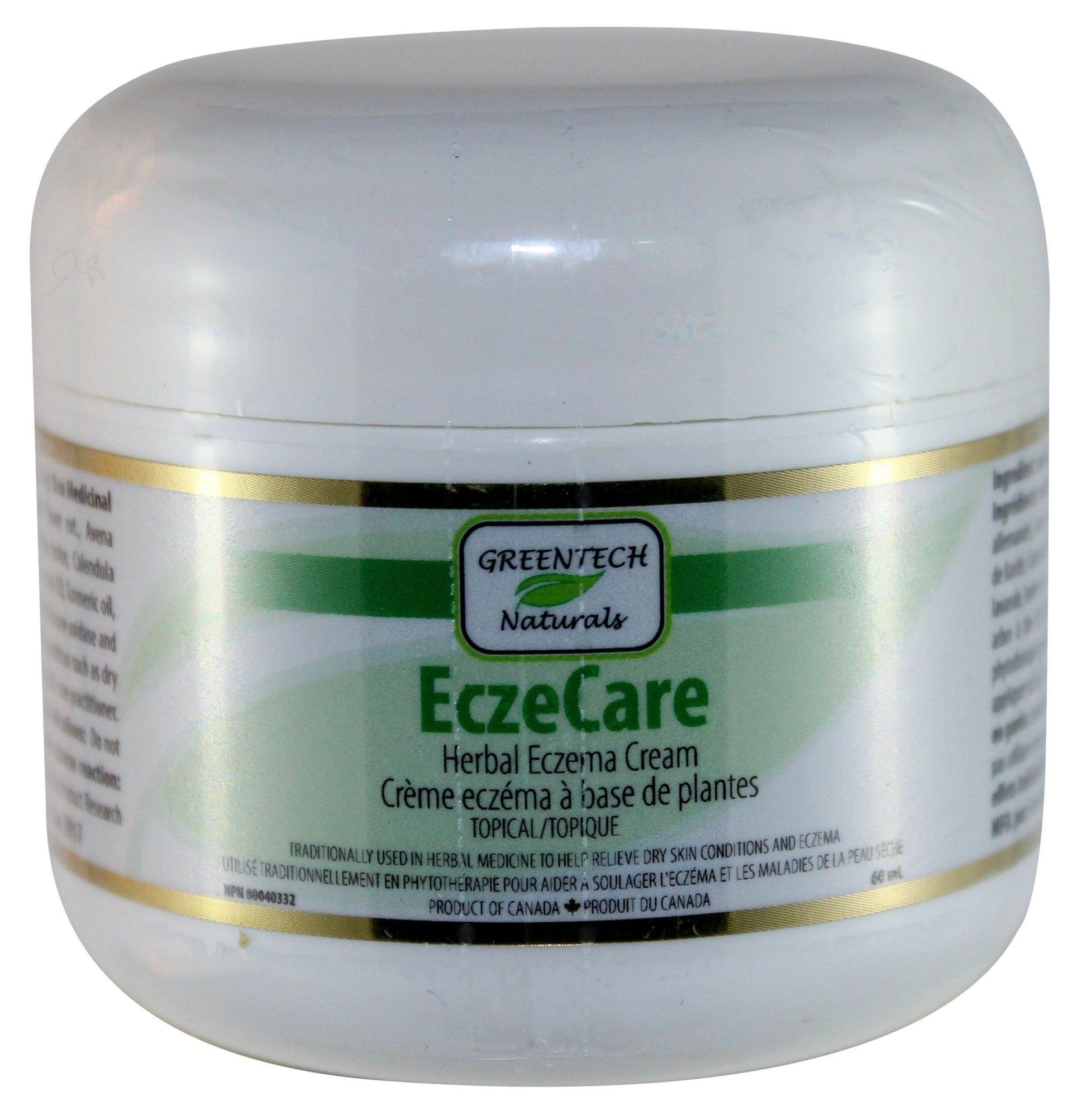 Greentech EczeCare Herbal Cream 60ml - Nature's Source Inc