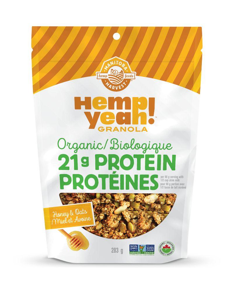 Manitoba Harvest Hemp Yeah! Granola Honey & Oats 283g - Nature's Source Inc