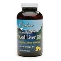 Carlson Labortories Low A Cod Liver Oil Lemon 150 Softgels - Nature's Source Inc