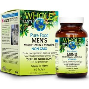 Natural Factors Whole Earth & Sea Men's Multi (60 t) - Nature's Source Inc