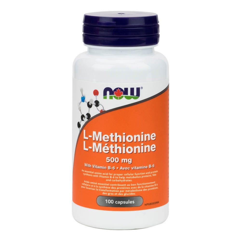 Now L - Methionine 500g 100 Capsules - Nature's Source Inc