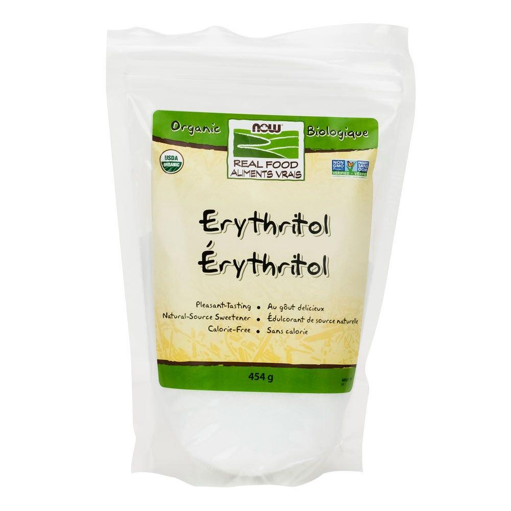 Now Organic Erythritol (Natural Sweetener) 454g - Nature's Source Inc