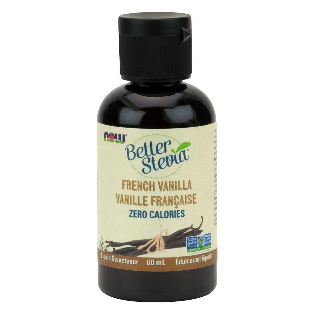 Now Better Stevia French Zero - Calorie Vanilla 60ml - Nature's Source Inc