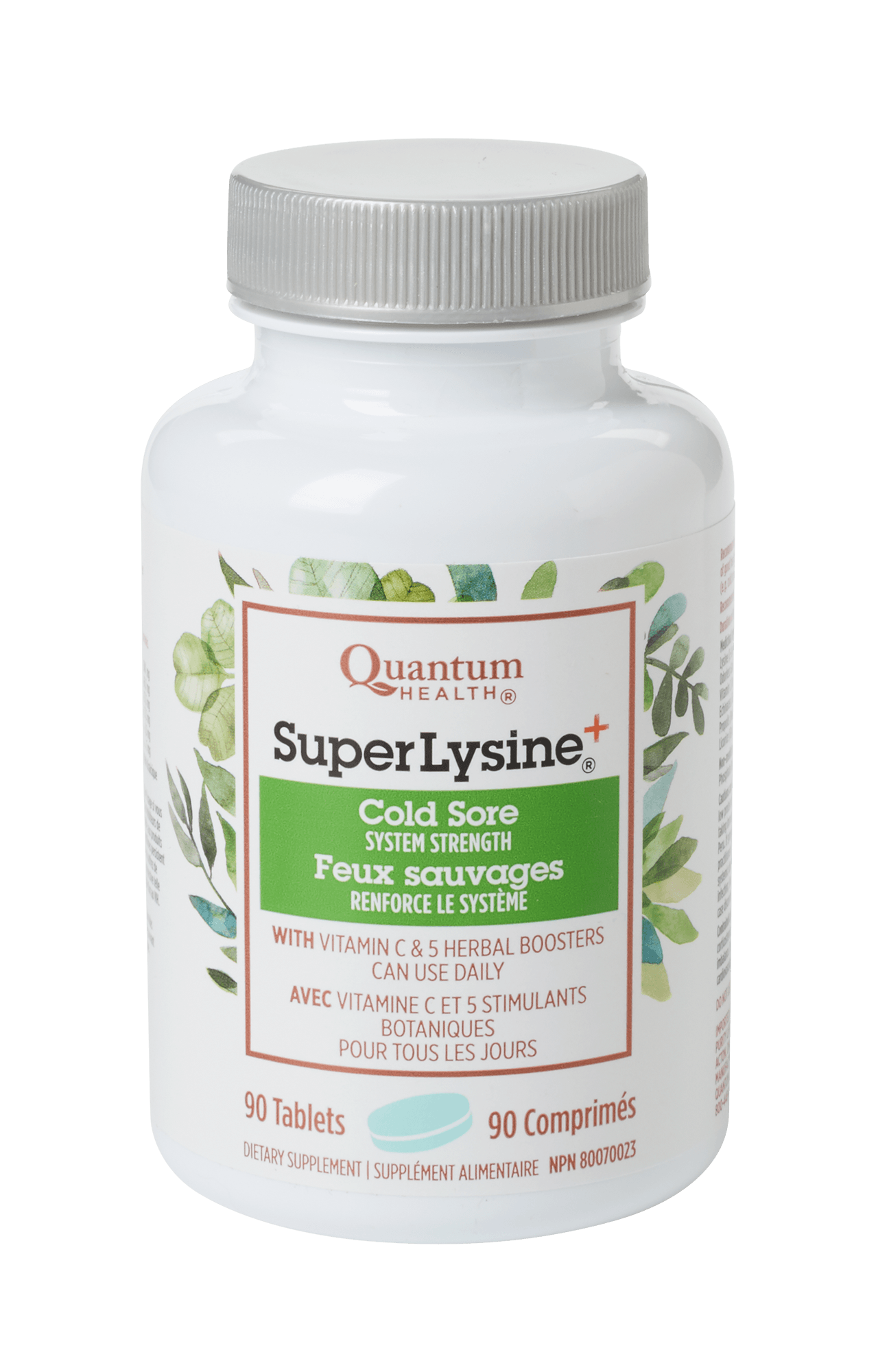 Quantum Super Lysine+ 90 t - Nature's Source Inc