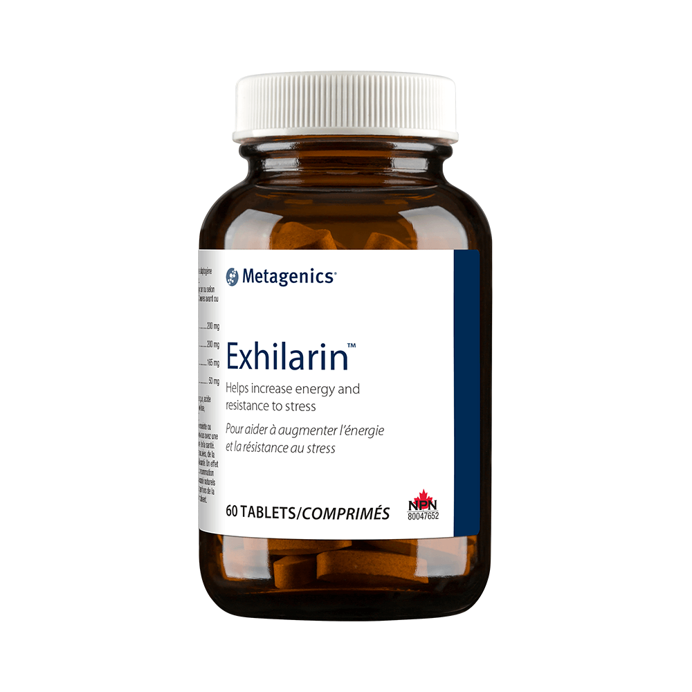 Metagenics Exhilarin 60 Tablets - Nature's Source Inc