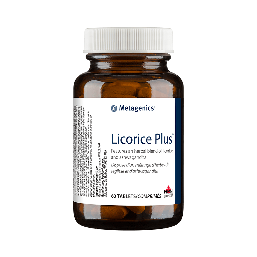 Metagenics Licorice Plus 60 Tablets - Nature's Source Inc