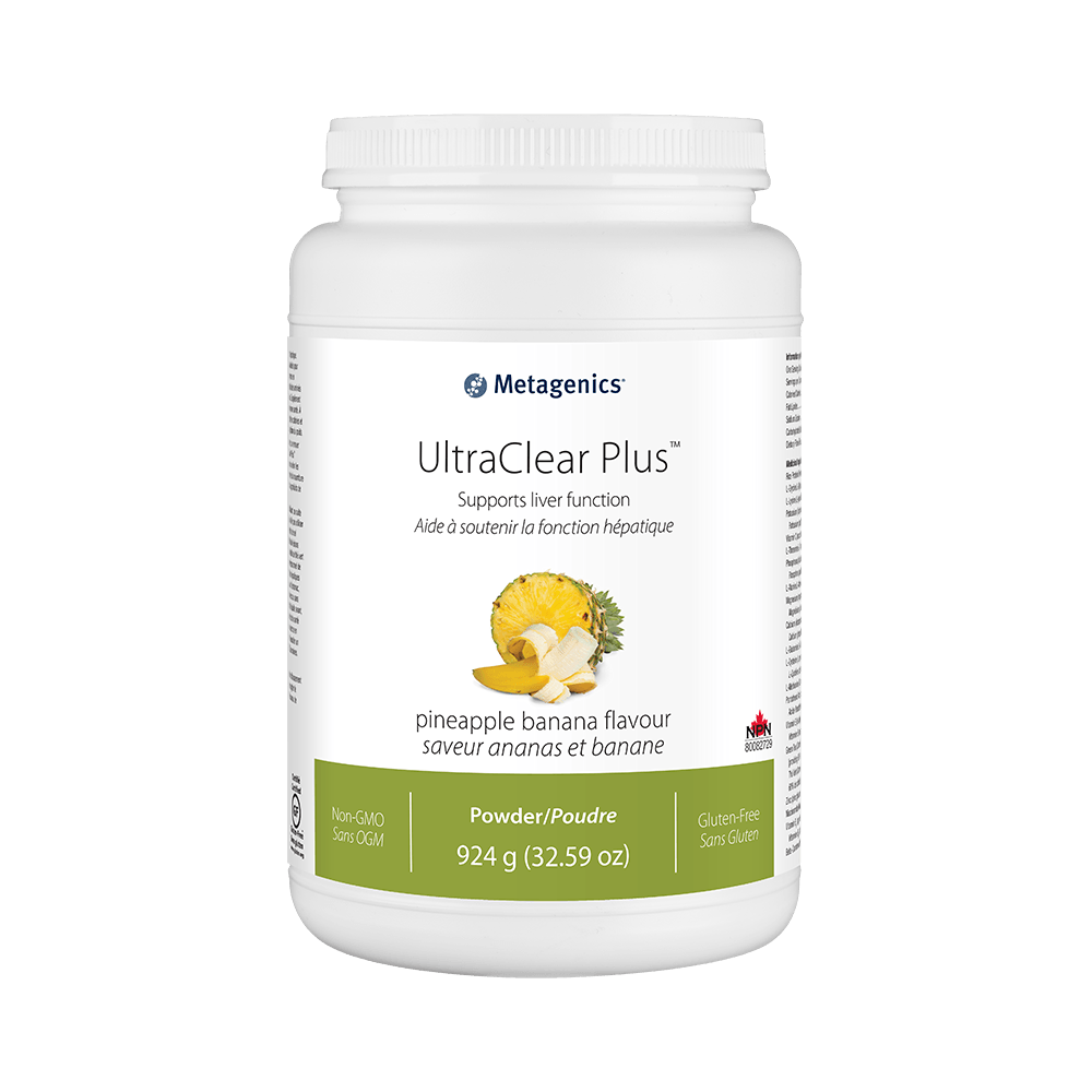 Metagenics Pineapple Banana UltraClear Plus Powder (Detox) - 924g - Nature's Source Inc