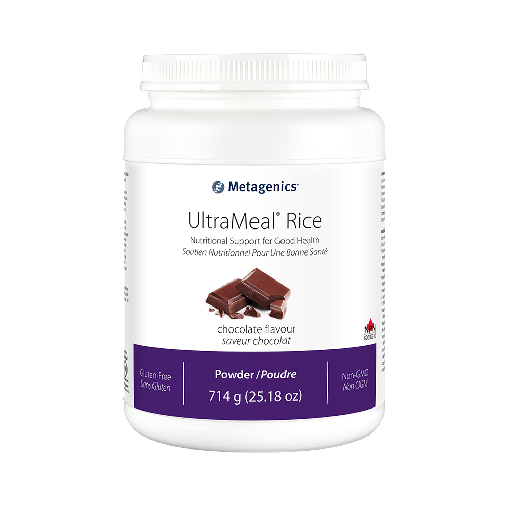 Metagenics UltraMeal Rice Chocolate 728g - Nature's Source Inc