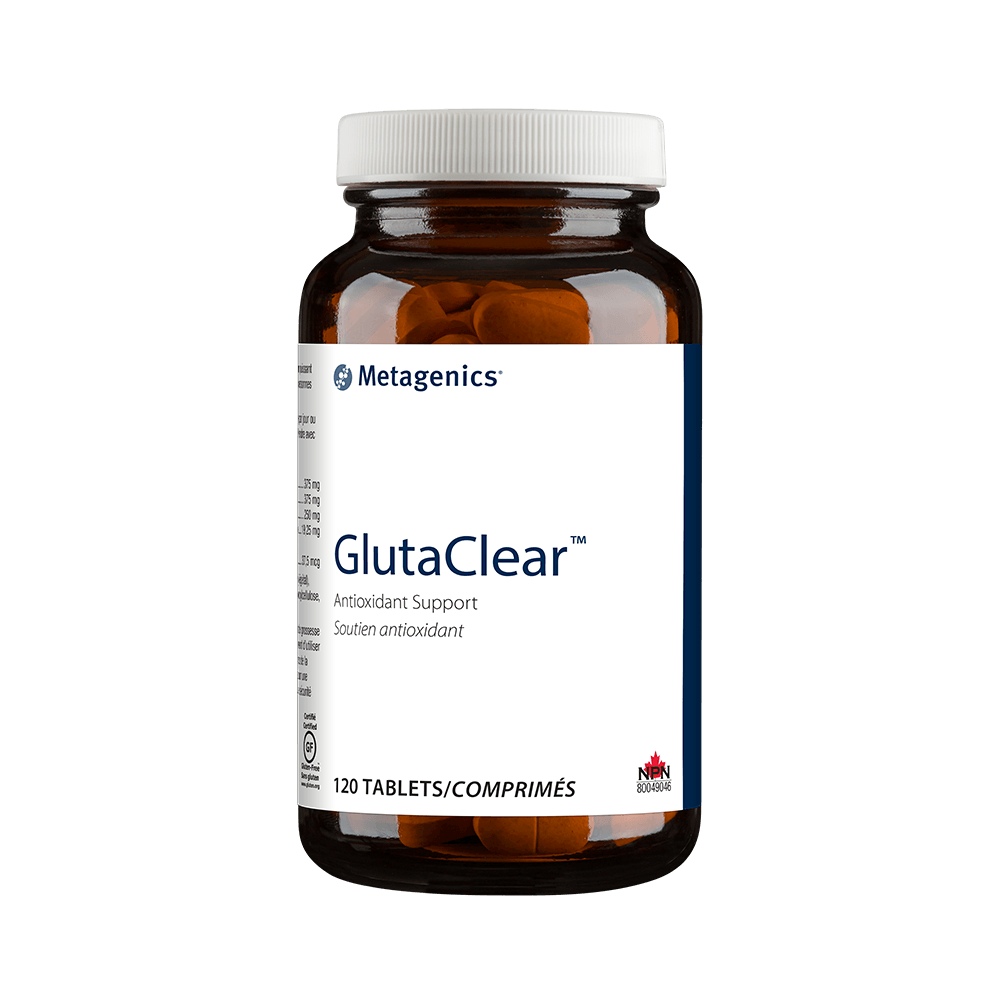 Metagenics GlutaClear 120 Tablets - Nature's Source Inc