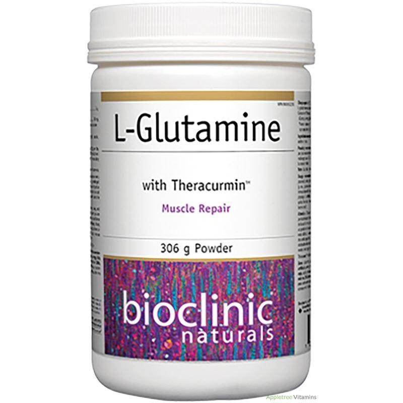 Bioclinic L - Glutamine with Theracurmin (Muscle Repair) - 306g - Nature's Source Inc