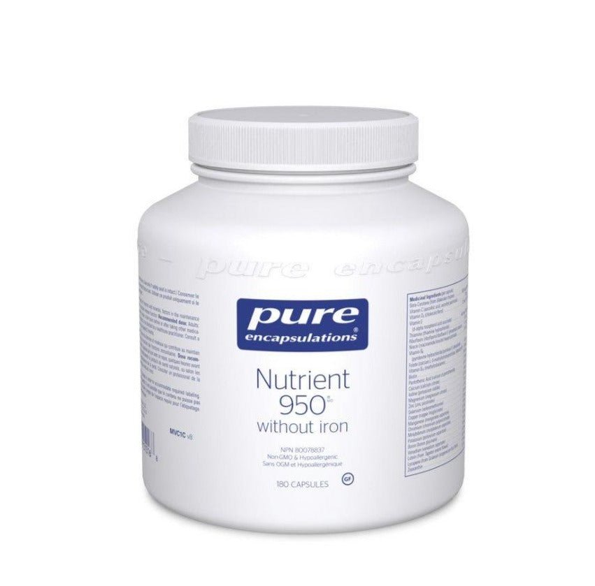 Pure Encapsulations Nutrient 950 Without Iron 180 Vegan Capsules - Nature's Source Inc