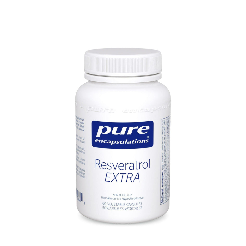 Pure Encapsulations Resveratrol Extra - 60 Capsules - Nature's Source Inc
