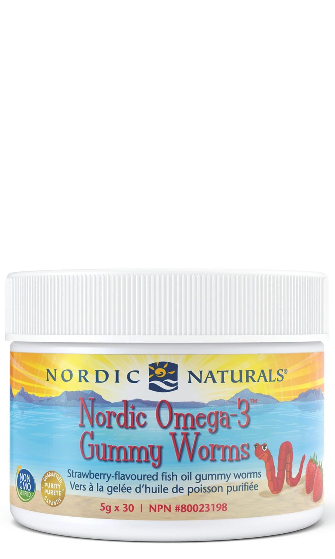 Nordic Naturals Omega - 3 Gummies Strawberry 30ct - Nature's Source Inc