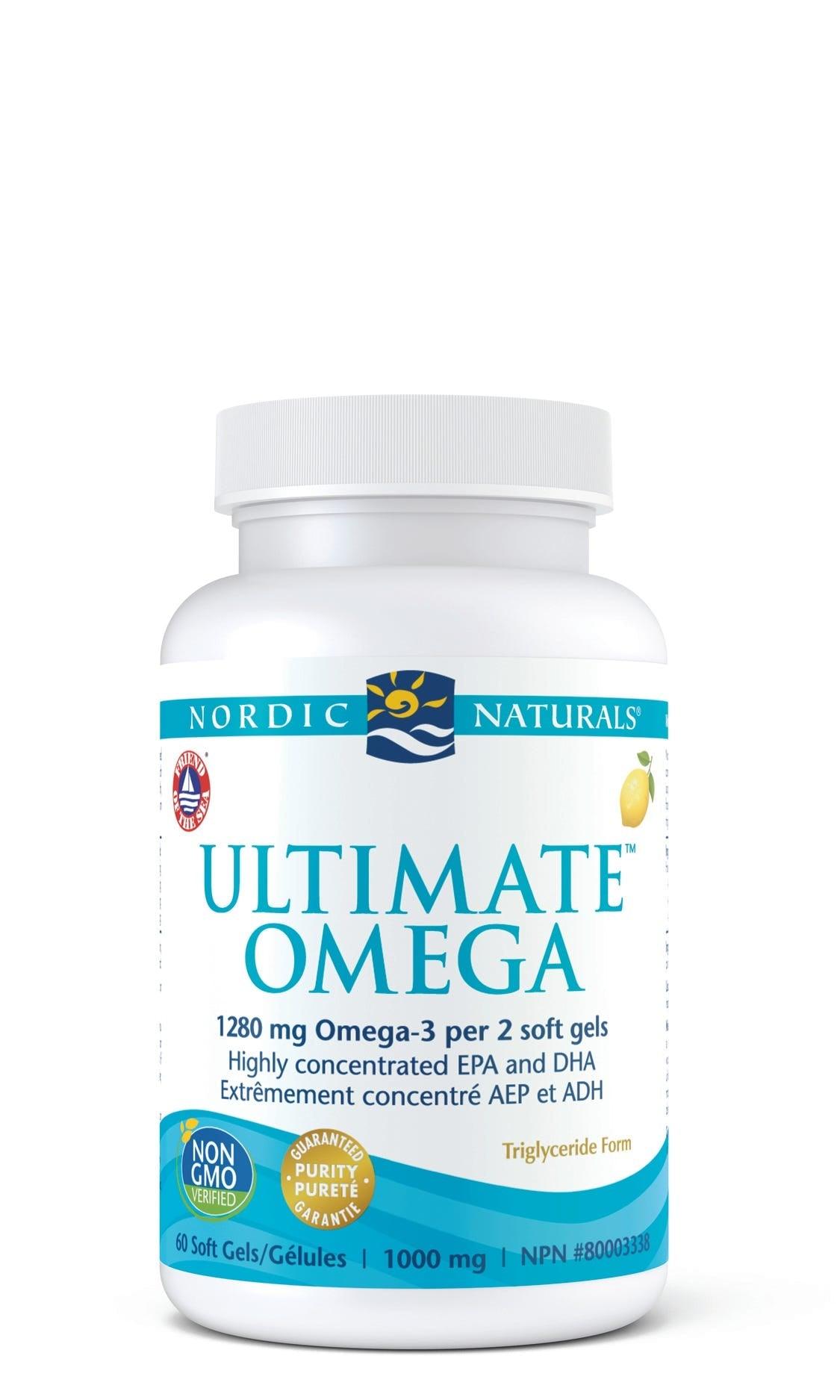 Nordic Naturals Ultimate Omega 60 Softgels - Nature's Source Inc